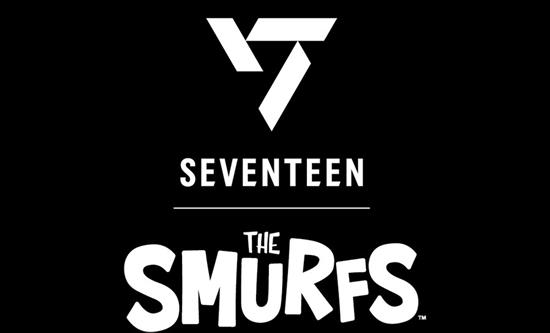 Peyo Company and K-Pop group Seventeen Announce Collaboration 